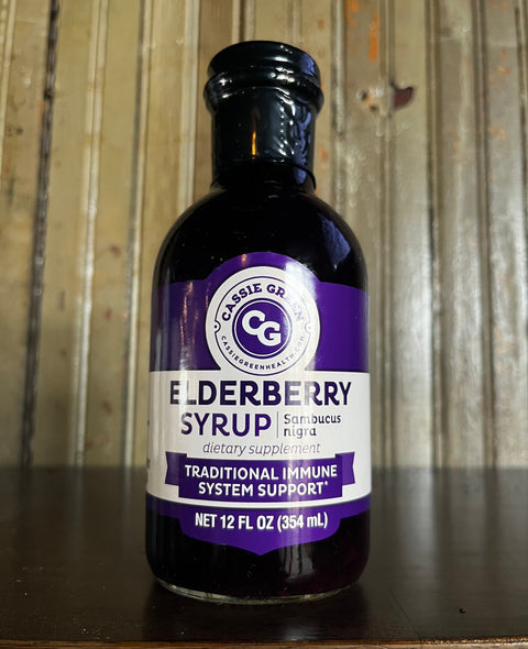 Cassie Green Elderberry Syrup- 12oz