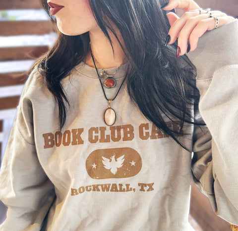 Book Club Cafe Crewneck