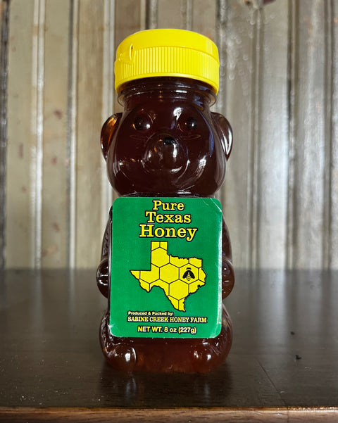 Sabine Creek Honey - 8oz Bear