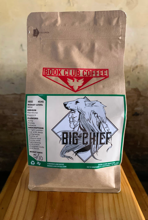 Big Chief Coffee – Book Club Cafe